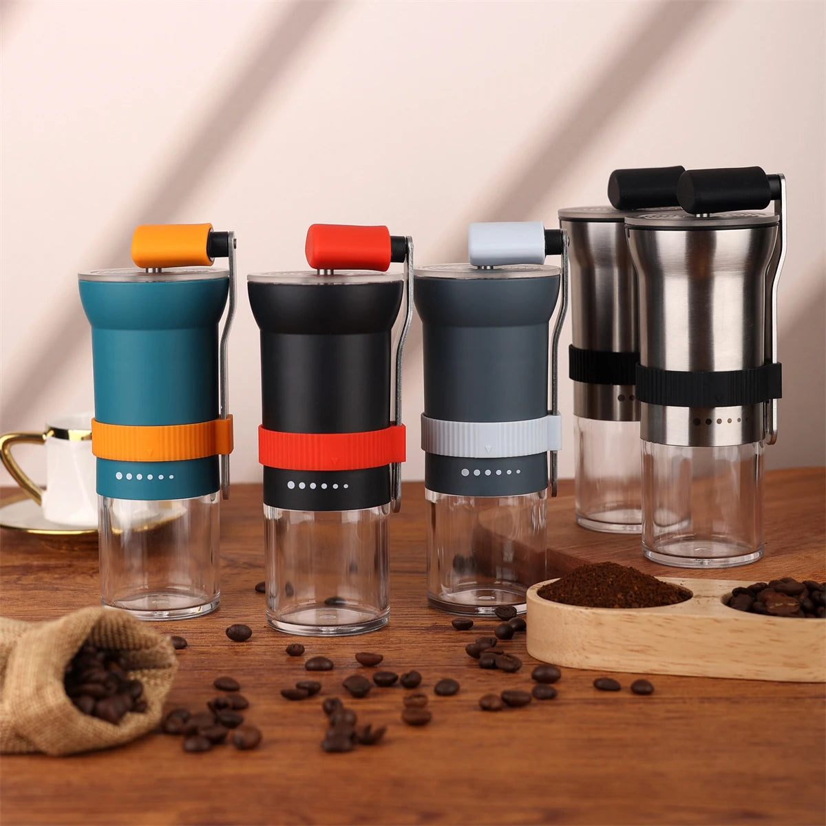 Colorful Manual Coffee Grinder